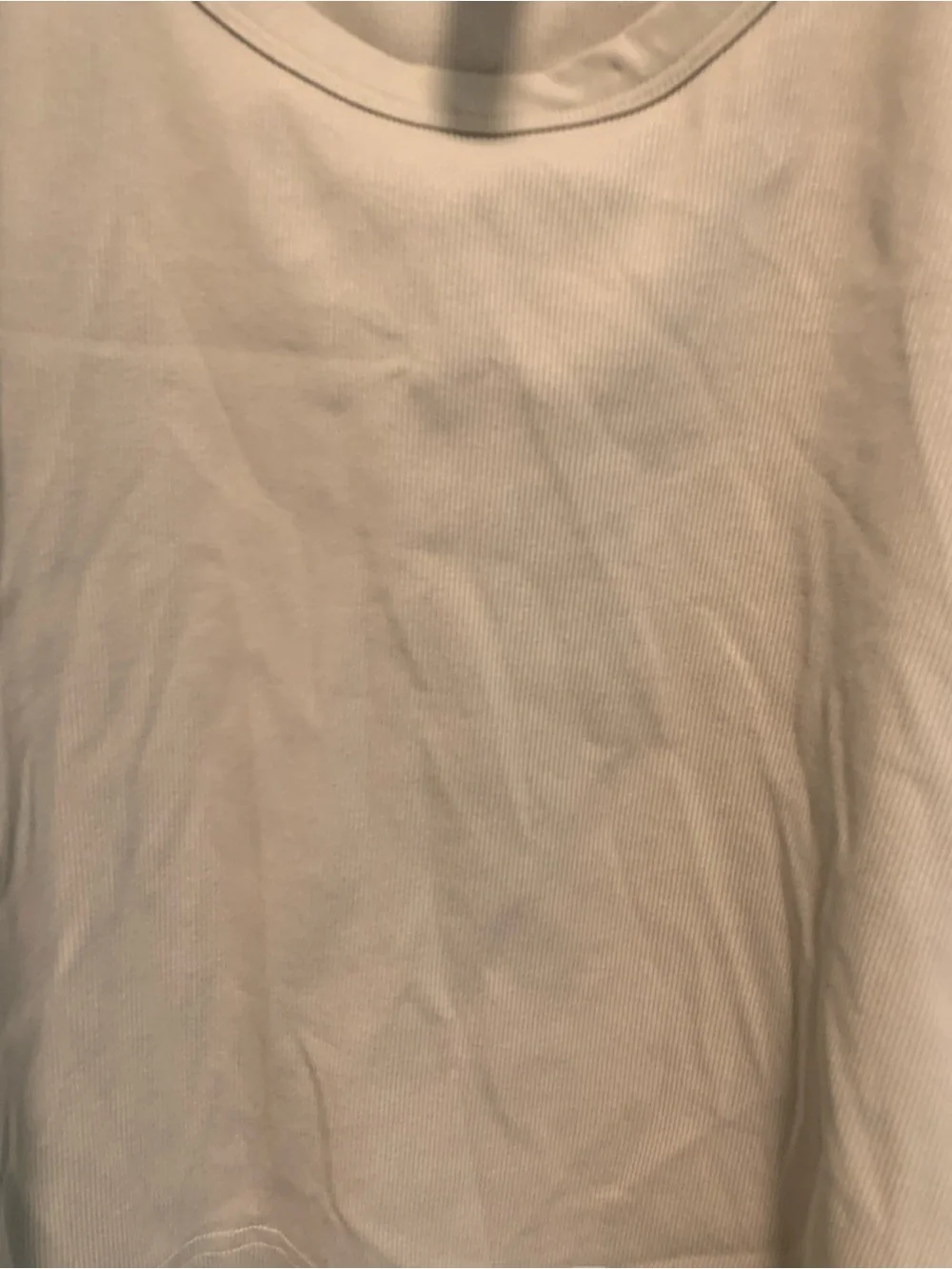 73. NWT Lululemon little scoopneck rib tank Size L